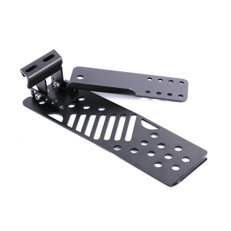 RQUDULXGX Metallauto Auto Dead Pedal Einstellbarer linker Seitenstützenstütze Kick Panel Fit for Jeep Fit for Wrangler Fit for J L Fit for Sahara Fit for Rubicon 2018-2021 Autopedale von RQUDULXGX