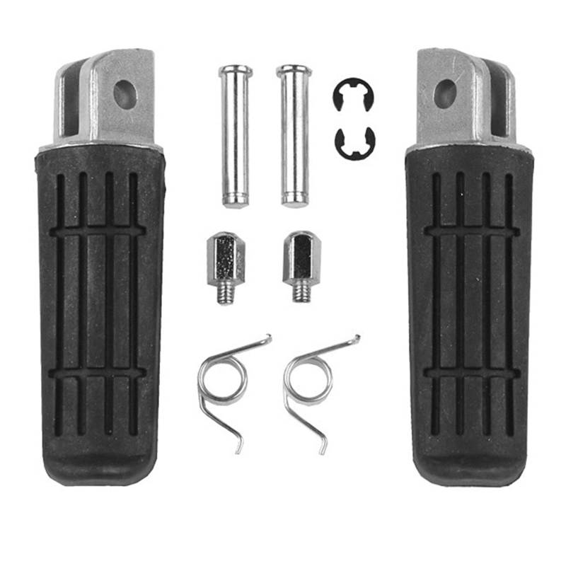RQUDULXGX Motorrad-Vordere Fußstütze Fuß-Pegs-Pedale passen for Yamaha FJR 1300 FZ1 FZ400 FZ6R XJR400 YZF 1000 R1 YZFR1 XJR1200 XJR1300. TDM 900. Autopedale(A Style) von RQUDULXGX