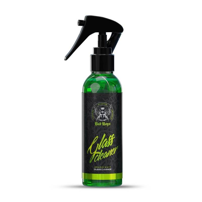 BadBoys Glasreiniger 150ml Abperleffekt 100% Streifenfrei Intensiv Scheibenreiniger für Innen Scheibenreiniger Außen Auto für Windschutzscheiben Glass Cleaner von RR Customs