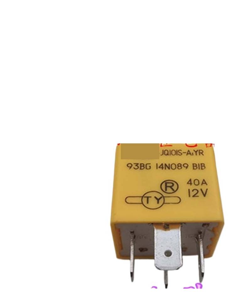 2 PCS 12V Relay JQ101S-A1YR 93BG 14N089 B1B 12VDC 40A 4Pins RRBXXUYN von RRBXXUYN