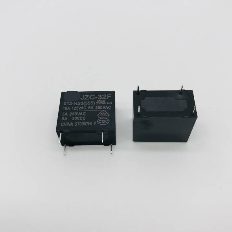 Relay HF32F-12V-HS 4 legs A set of usually open 5A250VAC JZC-32F-012-HS3 RRBXXUYN von RRBXXUYN