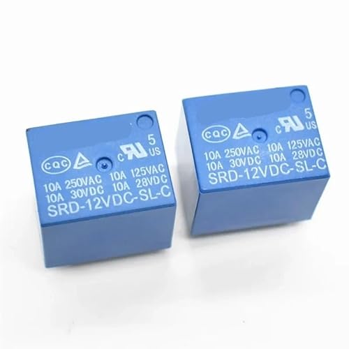 Relays SRD-12VDC-SL-C PCB Type 12V DC Power Relay RRBXXUYN von RRBXXUYN