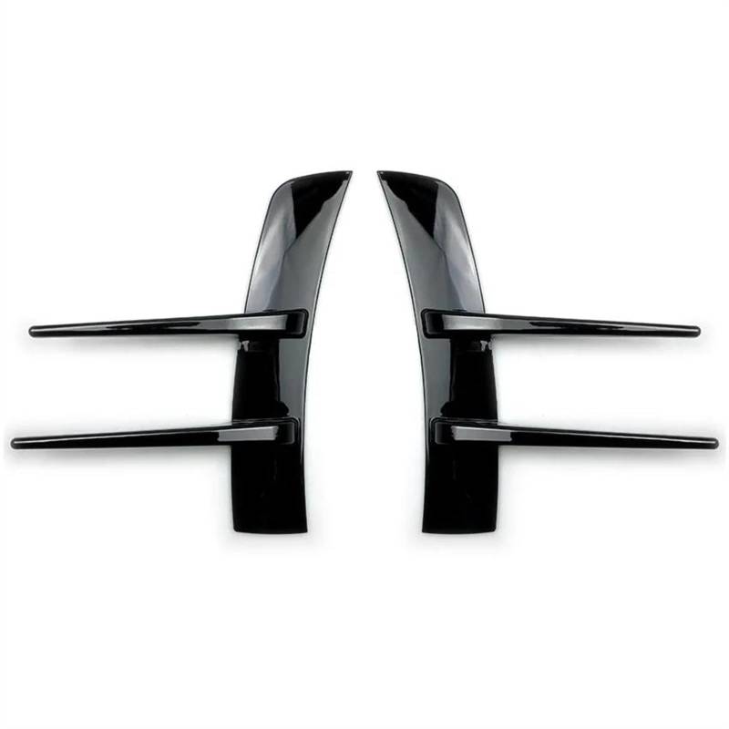 2018 2019 2020 2021 2022 Frontschürze Canards Spliters Seite Splitter Air Vent Trim Spoiler Für Benz W177 A180 A200 A250 A260 A35 Für AMG Spoiler Heckspoiler Flügel Lippe(Glossy Black) von RRKBDQEL