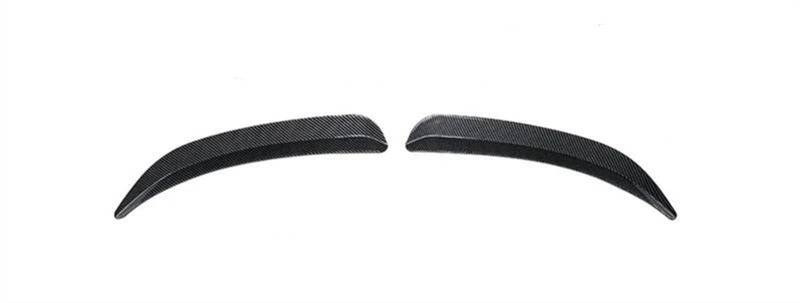 Auto Heckklappe Splitter Flügel Feste Wind Spoiler Hinten Stamm Dach Spoiler Flügel Für Ford Für Focus ST Linie Fließheck 2019 2020 2021 2022 2023 Spoiler Heckspoiler Flügel Lippe(Kohlefaser-Optik) von RRKBDQEL