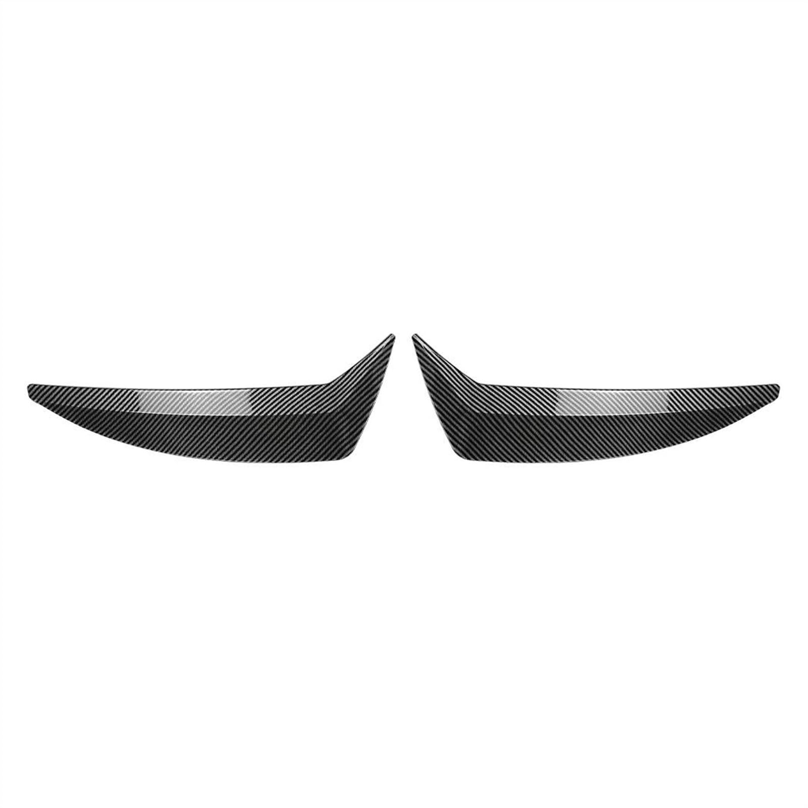 Auto Schwanz Wind Spoiler Flügel Autos Hinten Stamm Dach Sport Spoiler Flügel Für X6 G06 2019 + Spoiler Heckspoiler Flügel Lippe(Kohlefaser) von RRKBDQEL