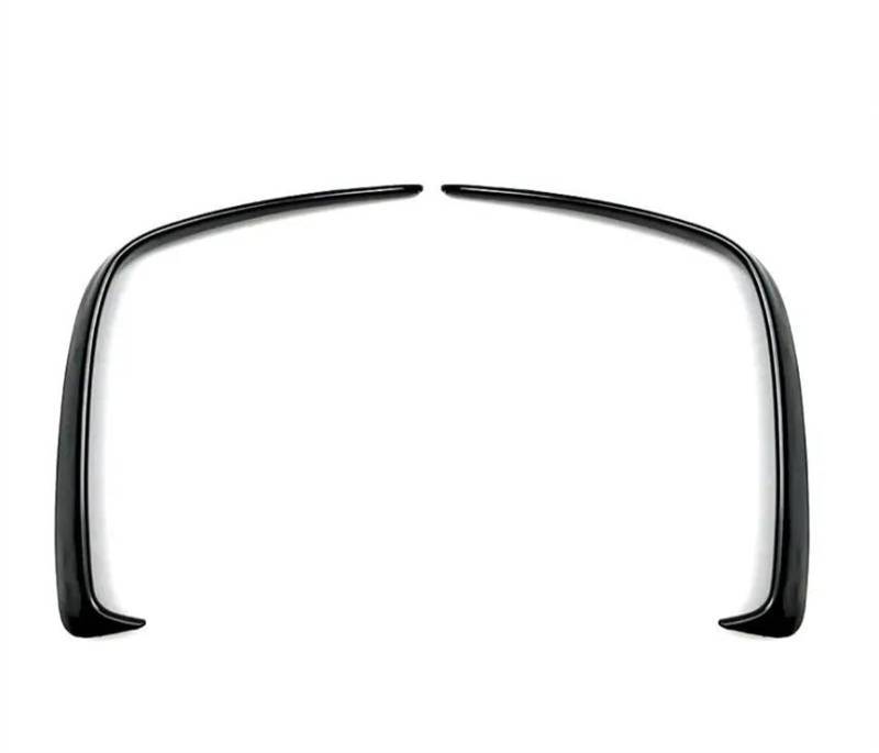 Auto Styling Hinten Lip Spoiler Canards Vents 2Pcs Für Benz W176 A200 A250 A45 Für AMG Fließheck Sport 2014 2015 2016 2017 2018 Spoiler Heckspoiler Flügel Lippe(Black Brightness) von RRKBDQEL