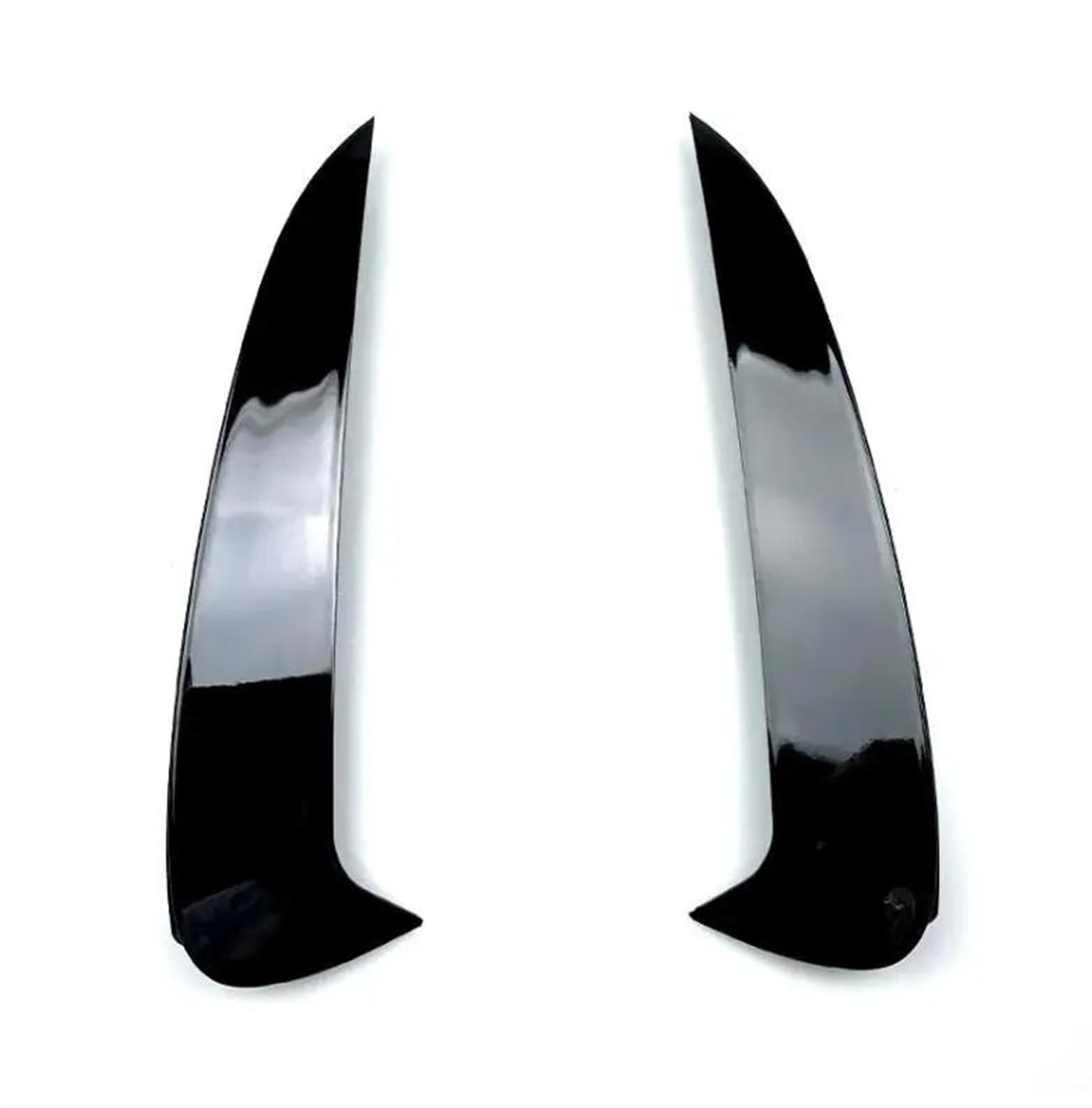 Für Benz C238 2-Türer E Klasse C238 2017-Auto Styling Heckschürze Spoiler Sowohl Seite Canard Dekoration Abdeckung Trim Spoiler Heckspoiler Flügel Lippe(Kohlefaser) von RRKBDQEL