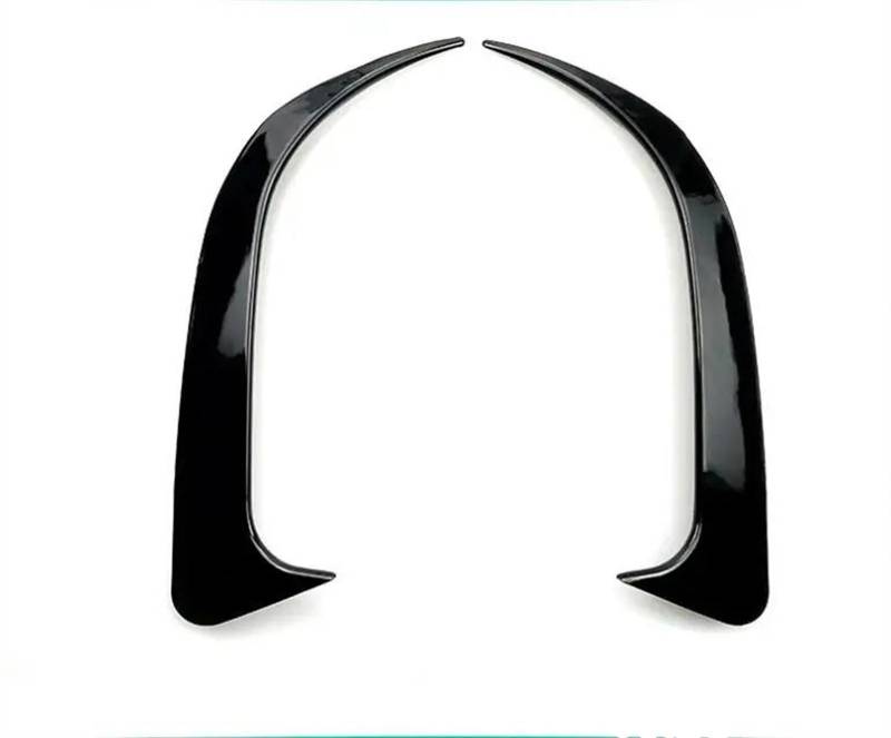 Für Benz Für CLA CLA200 220 250 260 2016 2017 2018 2019 Auto Hinten Stoßstange Splitter Spoiler Canard Air Surround Trim Spoiler Heckspoiler Flügel Lippe(Black Brightness) von RRKBDQEL