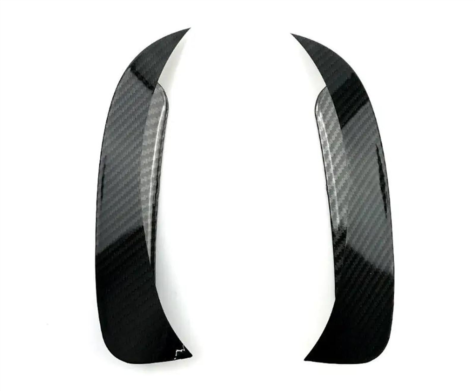 Für Benz Für GLA 260 X156 Gla45 Für Amg 2013 2014 2015 2016 2017 2018 Hinten Bumper Spoiler Air Vent Trim Abdeckung Hinten Klinge Spoiler Heckspoiler Flügel Lippe(Black Brightness) von RRKBDQEL