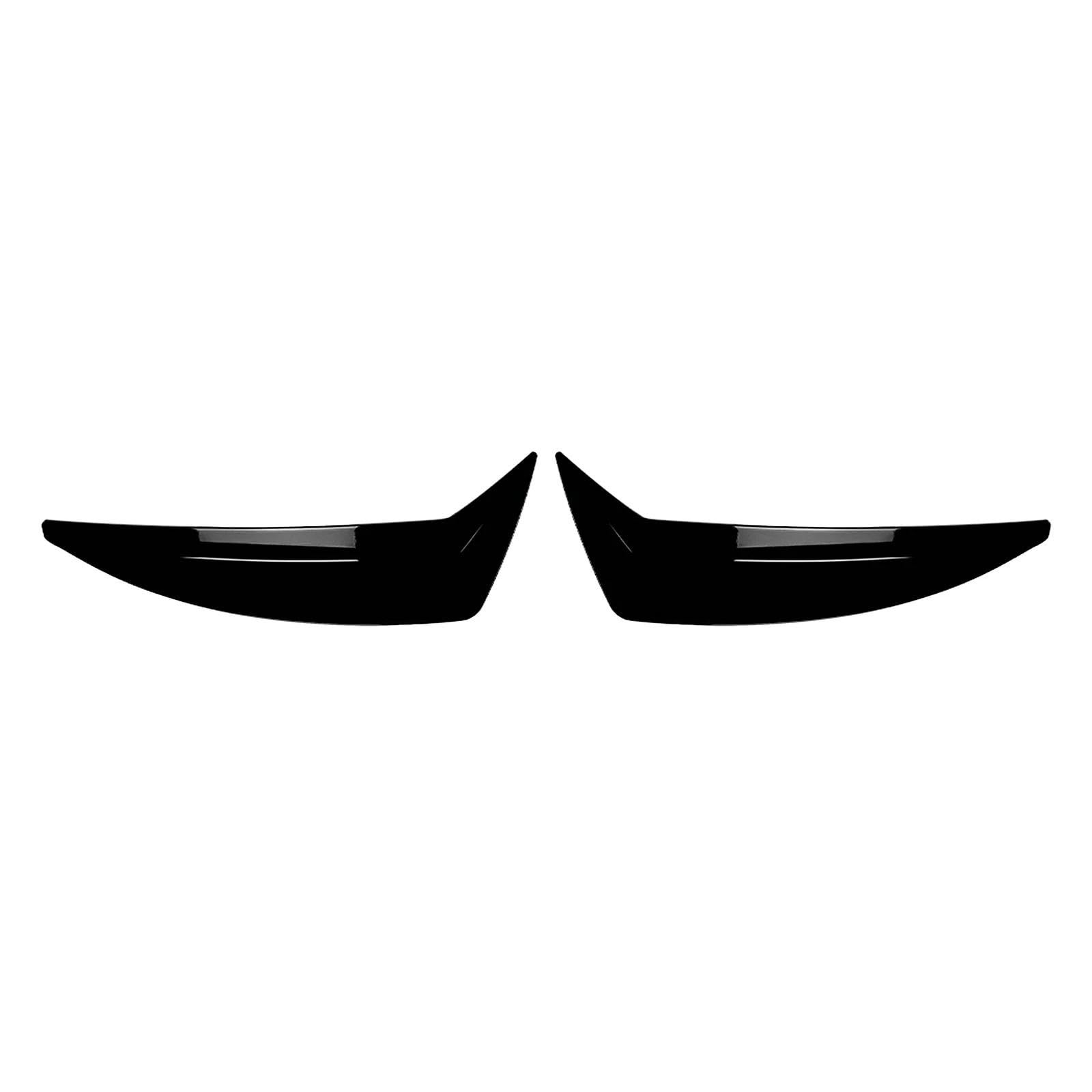 Für X6 G06 2019 2020 2021 2022 2023 2024 Hinten Dach Spoiler Flügel Verlängerung Trim Stamm Deckel Fenster Oberen Splitter Lip Spoiler Heckspoiler Flügel Lippe(Gloss Black) von RRKBDQEL
