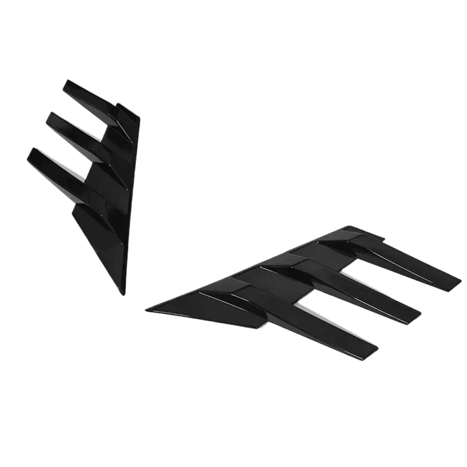 Heckscheiben-Seitenspoiler, Außen, Dekorativer C-Säulen-Heckflügel Für BYD Für Seal U 2023 2024 Spoiler Heckspoiler Flügel Lippe(Glossy Black) von RRKBDQEL