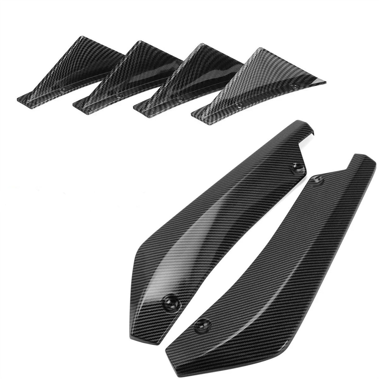 Hinten Stoßstange Splitter Abdeckung + Diffusor Shark Fin Spoiler Für Dodge Für Challenger Für Ladegerät Für SRT 2010-2017 2018 2019 2020 2021 2022 Spoiler Heckspoiler Flügel Lippe(Kohlefaser-Optik) Hinten Stoßstange Splitter Abdeckung + Diffusor Shark Fin Spoiler Für Dodge Für Challenger Für Ladegerät Für SRT 2010-2017 2018 2019 2020 2021 2022 Spoiler Heckspoiler Flügel Lippe(Kohlefaser-Optik) von RRKBDQEL