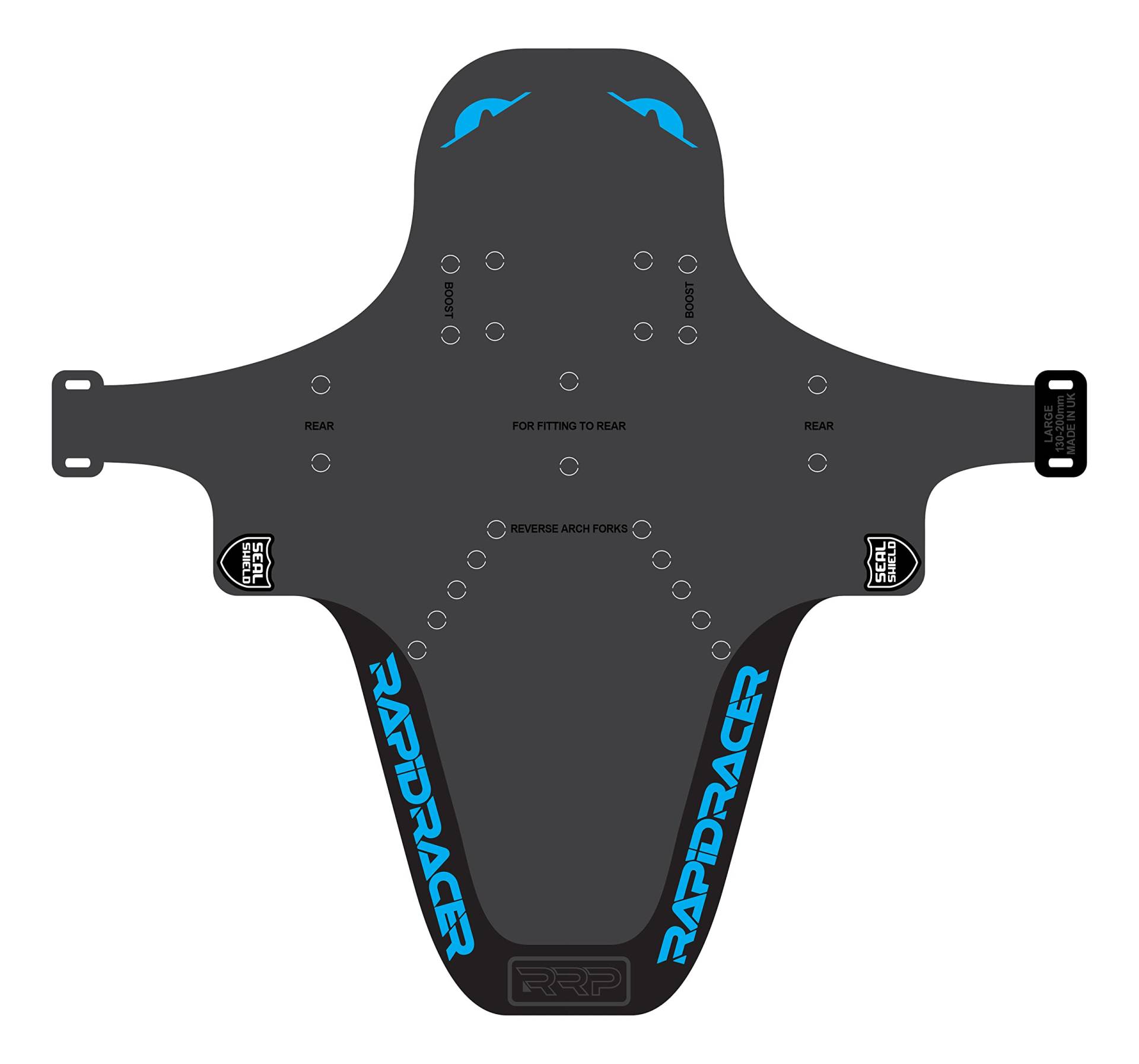 RRP Unisex – Erwachsene 700461134626 American Football, Schwarz/Cyan, Einzhel RRP Unisex – Erwachsene 700461134626 American Football, Schwarz/Cyan, Einzhel von RRP