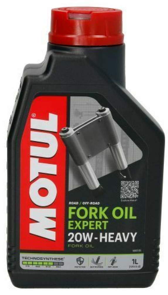 RS Motul Expert Gabelöl 20 W schweres halbsynthetisches Federöl für Straßen/Offroad, 1 Liter von RS