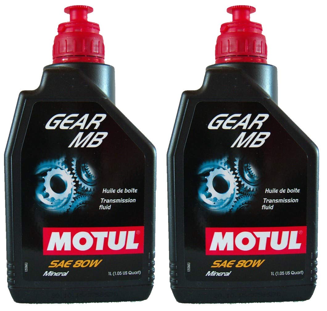 RS Motul Gear MB 80W GL4 EP Mineral Extreme Pressure Oil Getriebeflüssigkeit, 2 Liter von RS