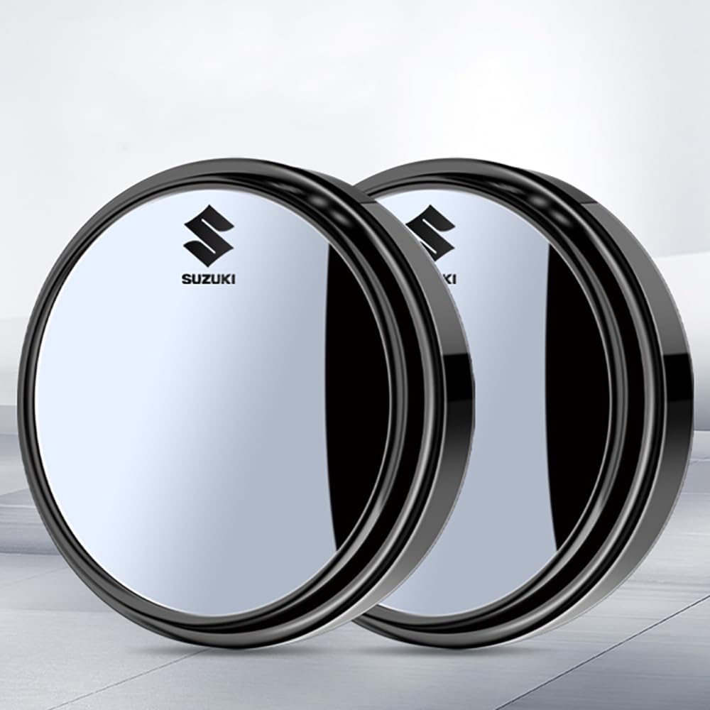 2 Stück Toter Winkel Spiegel für Suzuki Vitara 2014-2023, Einstellbarer 360 ° Weitwinkel-Auto-Rückspiegel Kleine HD-Konvexlinse Auto-Toter-Winkel-Rückspiegel,A von RSFIL