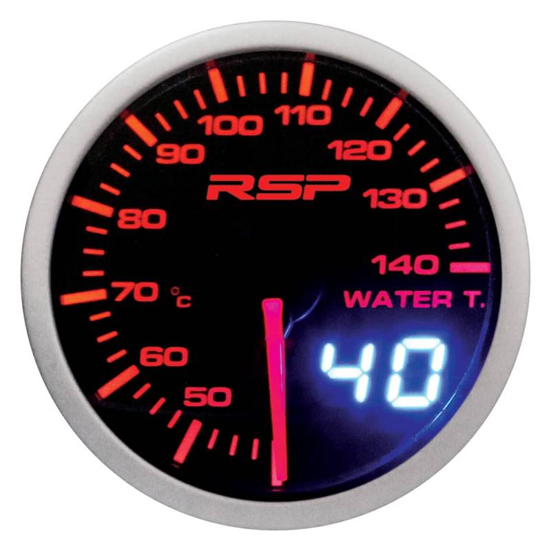 RSP "Depo Type" LED-Wassertemperaturanzeige, elektrisch, 52 mm von RSP