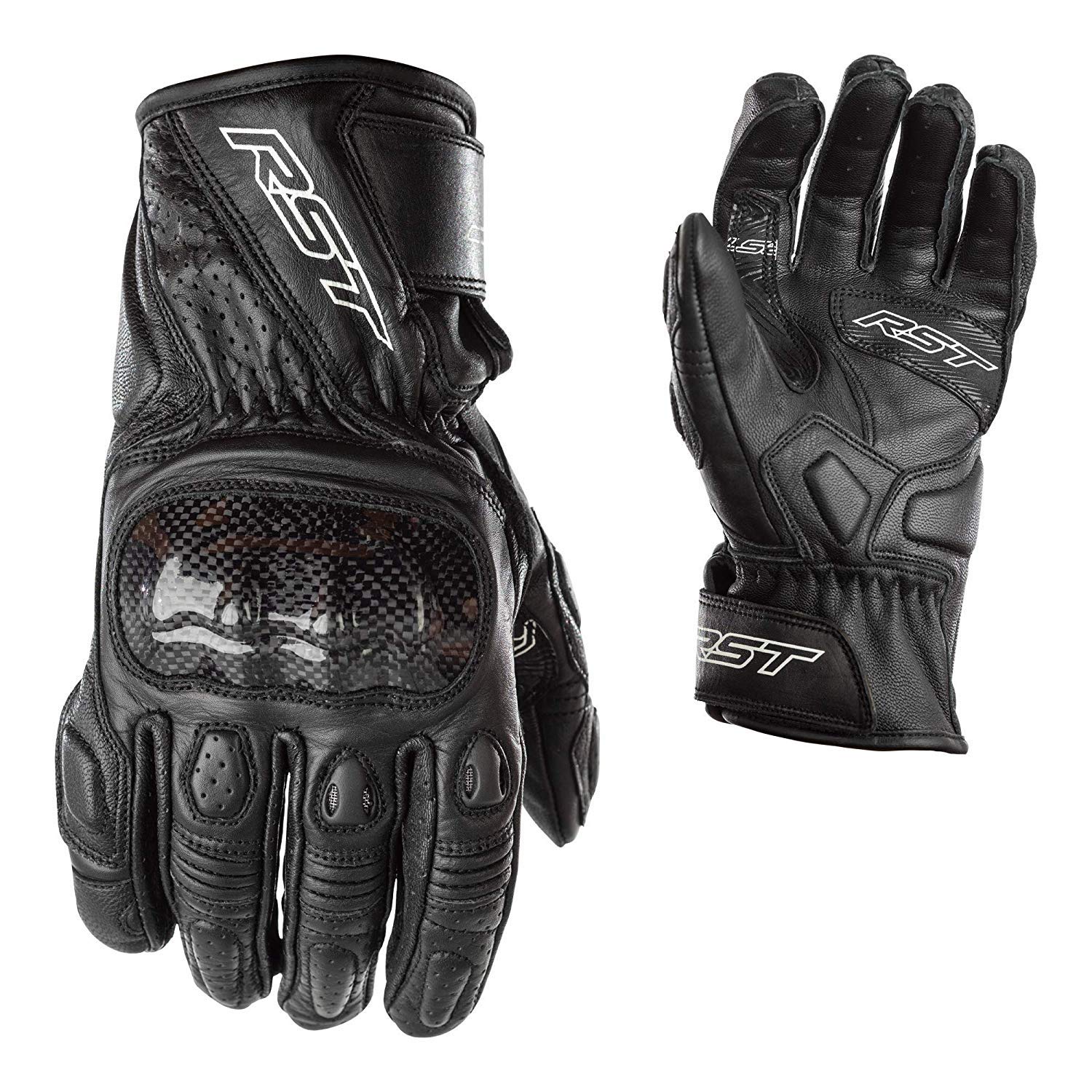 RST 121230107var-a2 - motorradhandschuhe Stunt iii ce Farbe SCHWARZ Size M/9 von RST