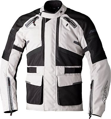 RST Endurance, Textiljacke wasserdicht - Hellgrau/Schwarz - M von RST