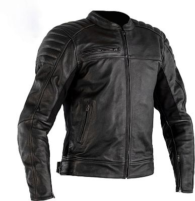 RST Fusion Airbag, Lederjacke - Schwarz - 4XL von RST