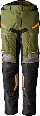 RST Maverick Evo, Textilhose wasserdicht - Dunkelgrün/Grau/Schwarz/Orange - XL von RST