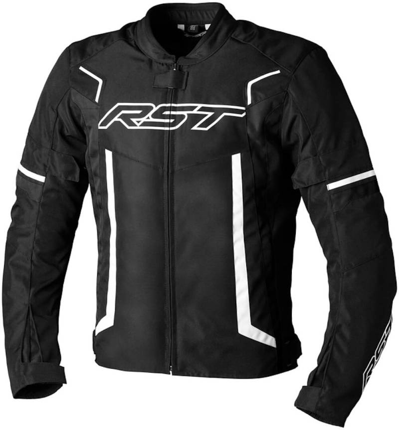 RST Pilot Evo Motorrad Textiljacke, schwarz/weiß, M von RST