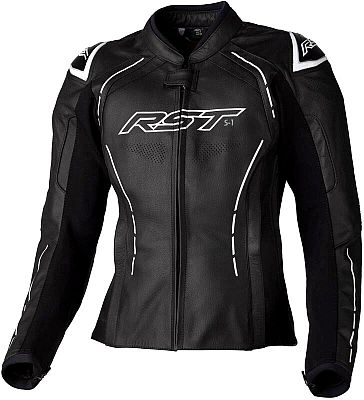 RST S-1, Lederjacke Damen - Schwarz/Weiß - L von RST