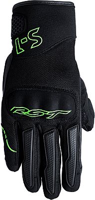 RST S-1 Mesh, Handschuhe - Schwarz/Neon-Grün - 10 von RST