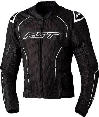 RST S-1 Mesh, Textiljacke wasserdicht - Schwarz/Weiß - 3XL von RST