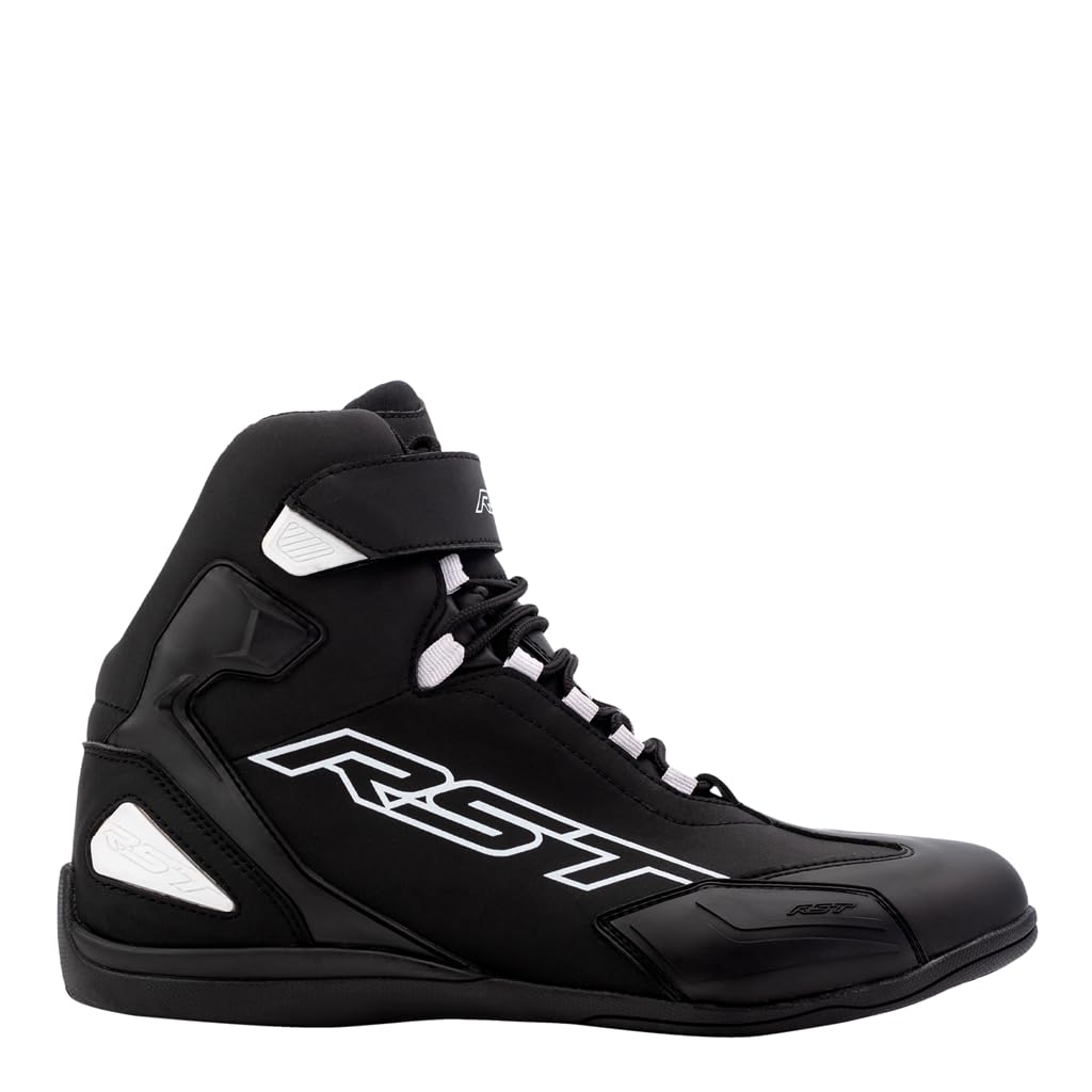 RST Sabre Moto Shoe Mens CE Boot Black/Black/White von RST