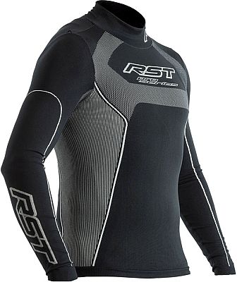 RST Tech X Coolmax, Funktionsshirt langarm - Schwarz/Grau - L/XL von RST