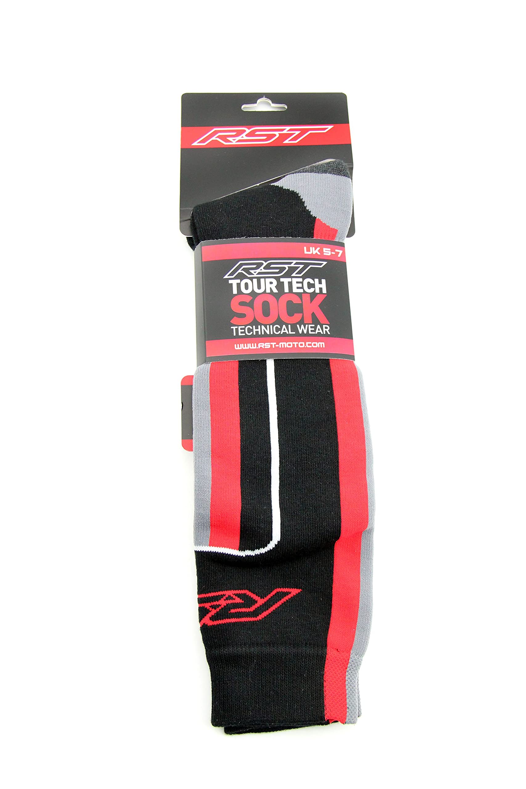RST Tour Tech 0003 Sock Black/Red 5-7 M RST Tour Tech 0003 Sock Black/Red 5-7 M von RST