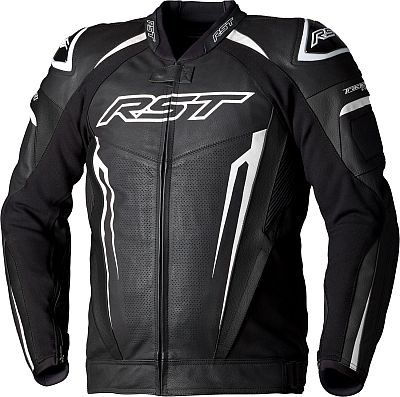 RST TracTech Evo 5, Lederjacke perforiert - Schwarz/Weiß - XXL von RST