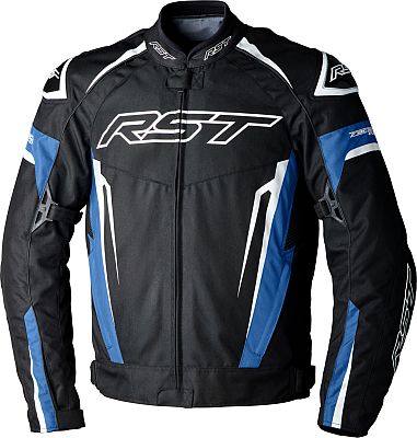 RST TracTech Evo 5, Textiljacke wasserdicht - Schwarz/Blau - 3XL von RST