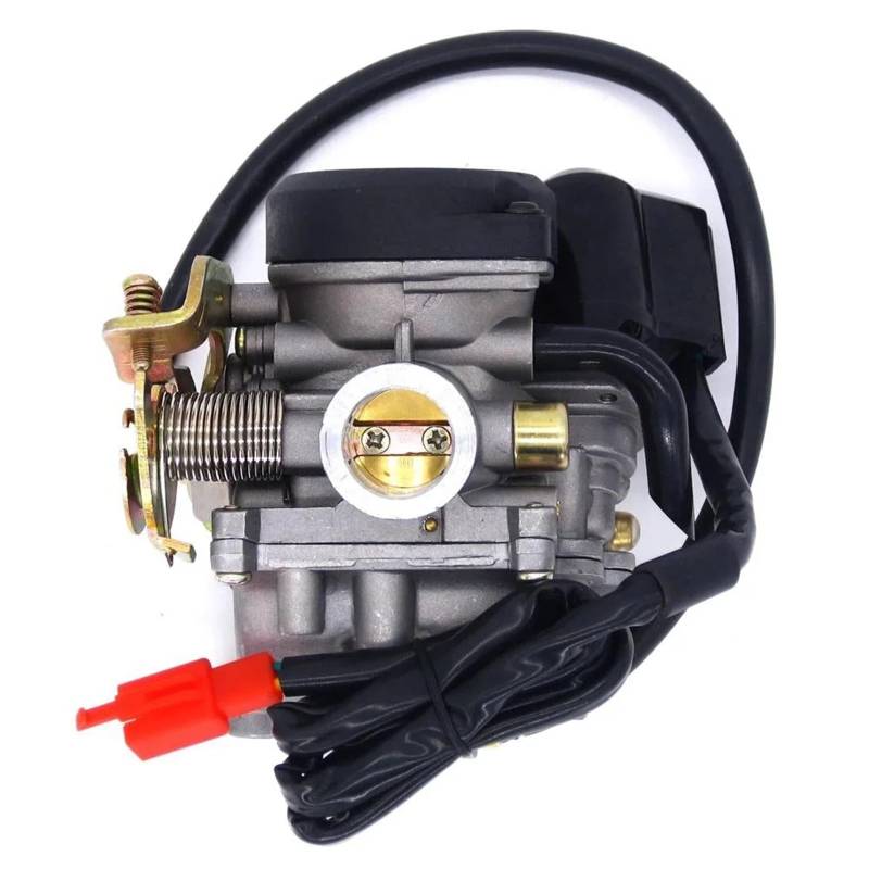 49ccm Roller-Vergaser GY6 Viertakt mit Jet-Upgrades Vergaser Kompatibel mit GY6 49ccm 50ccm 4-Takt-Motor Elektrischer Choke Motorrad von RTFFHNV