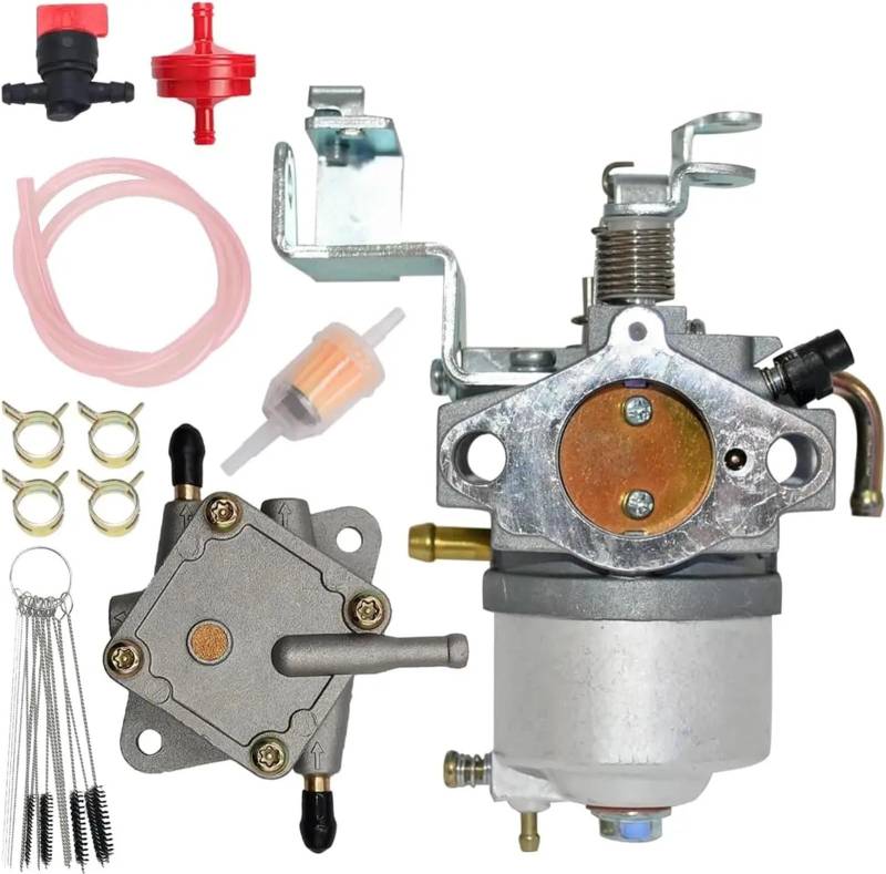 Carb Fit, kompatibel mit Yamaha. G16 G17 G18 G19 G20, kompatibel mit Golf. Cart Gas Club Car 4-Takt-Vergaser 1996-2002 mit Kraftstoffpumpe von RTFFHNV