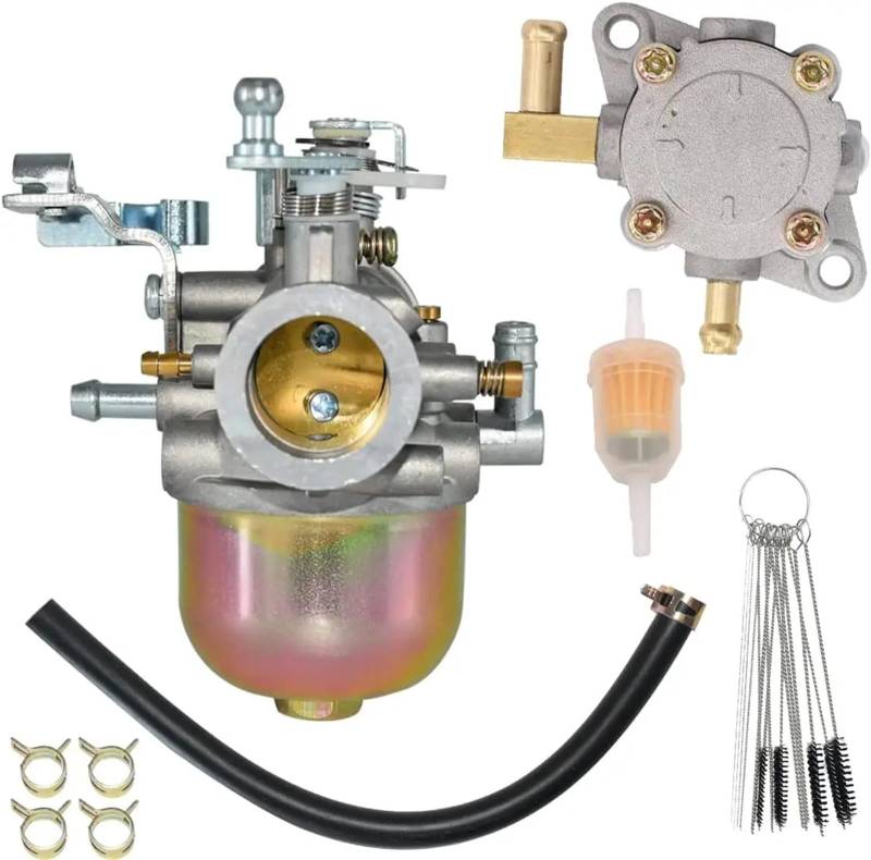 J24-14101-00 J24-14101-01 Vergaser, kompatibel mit Yamaha G1 Gas Golf. Cart Club Car 2-Takt 2-Takt Vergaser 1983-1989 mit Kraftstoffpumpe von RTFFHNV