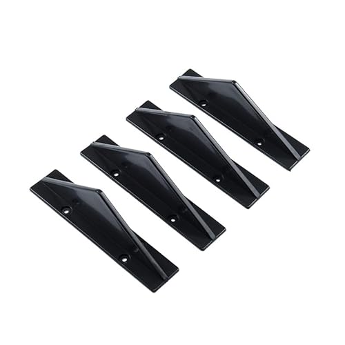 Auto Heckstoßstange Spoiler, für Audi Q4 e-tron 2022 2023 2024 2025 Haifischflosse Heckspoiler Heck Diffusor Splitter Anti-Crash Stoßstange Chassis,A von RTOPWV