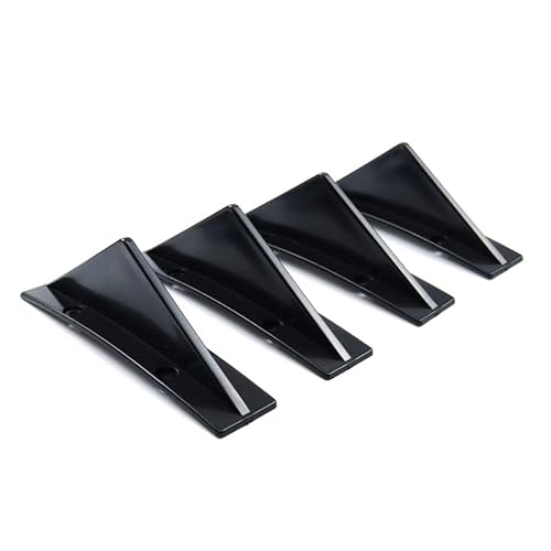 Auto Heckstoßstange Spoiler, für Audi Q4 e-tron 2022 2023 2024 2025 Haifischflosse Heckspoiler Heck Diffusor Splitter Anti-Crash Stoßstange Chassis,B von RTOPWV