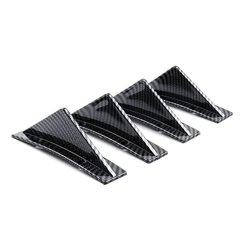 Auto Heckstoßstange Spoiler, für Audi Q5 Quattro S Line SQ5 2013-2018 Haifischflosse Heckspoiler Heck Diffusor Splitter Anti-Crash Stoßstange Chassis,C von RTOPWV