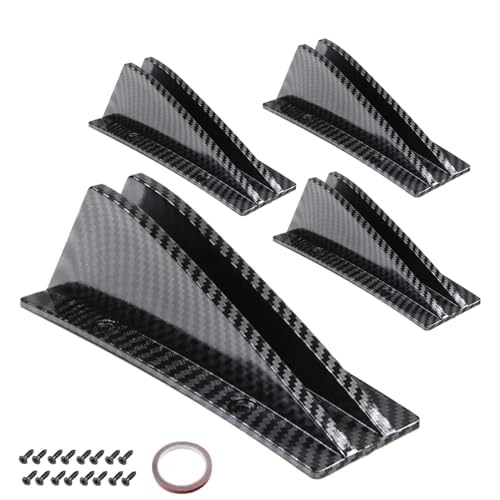 Auto Heckstoßstange Spoiler, für BMW 2er Limousine(F22 F23 F44 G42) Haifischflosse Heckspoiler Heck Diffusor Splitter Anti-Crash Stoßstange Chassis,A von RTOPWV