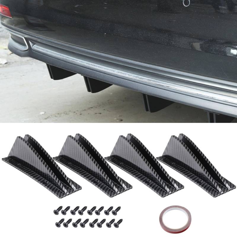 Auto Heckstoßstange Spoiler, für Mazda MX-5 ND/MX-5 RF Haifischflosse Heckspoiler Heck Diffusor Splitter Anti-Crash Stoßstange Chassis von RTOPWV