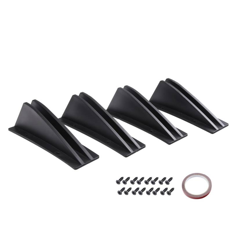 Auto Heckstoßstange Spoiler, für Mercedes-Benz B Class 2020-2024 Haifischflosse Heckspoiler Heck Diffusor Splitter Anti-Crash Stoßstange Chassis,A von RTOPWV