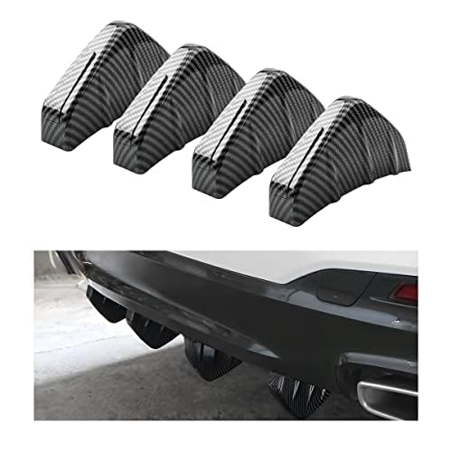 Auto Heckstoßstange Spoiler, für Toyota CHR 2018-2023 Haifischflosse Heckspoiler Heck Diffusor Splitter Anti-Crash Stoßstange Chassis,C Auto Heckstoßstange Spoiler, für Toyota CHR 2018-2023 Haifischflosse Heckspoiler Heck Diffusor Splitter Anti-Crash Stoßstange Chassis,C von RTOPWV