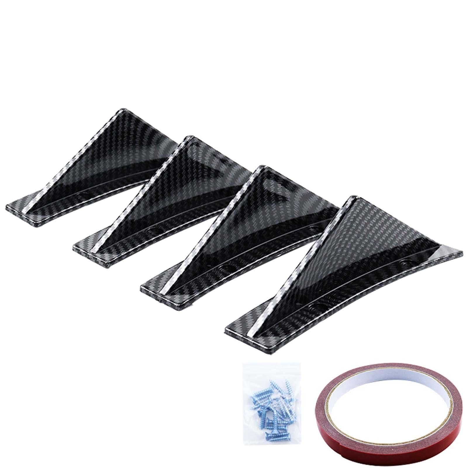 Auto Heckstoßstange Spoiler, für Toyota RAV 4 RAV4 2019-2024 Haifischflosse Heckspoiler Heck Diffusor Splitter Anti-Crash Stoßstange Chassis Auto Heckstoßstange Spoiler, für Toyota RAV 4 RAV4 2019-2024 Haifischflosse Heckspoiler Heck Diffusor Splitter Anti-Crash Stoßstange Chassis von RTOPWV