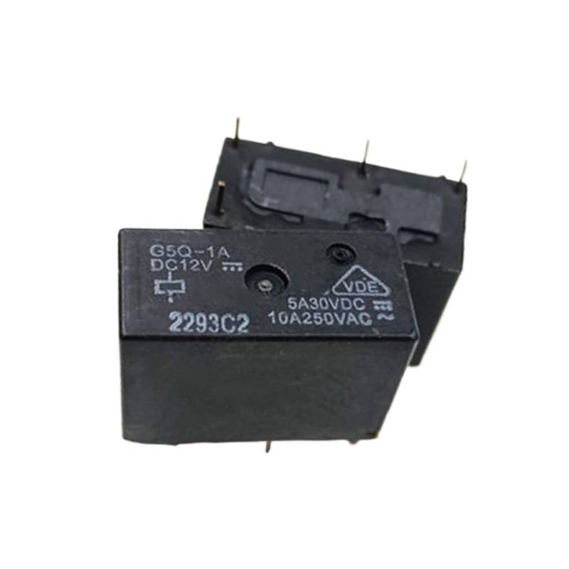 10pcs/lot Relay G5Q-1A 12VDC G5Q-1A-5V DC5V G5Q-1A-12V G5Q-1A-24V G5Q1A DC12V 10A 4pin power Relay RUAJOGYNVM von RUAJOGYNVM
