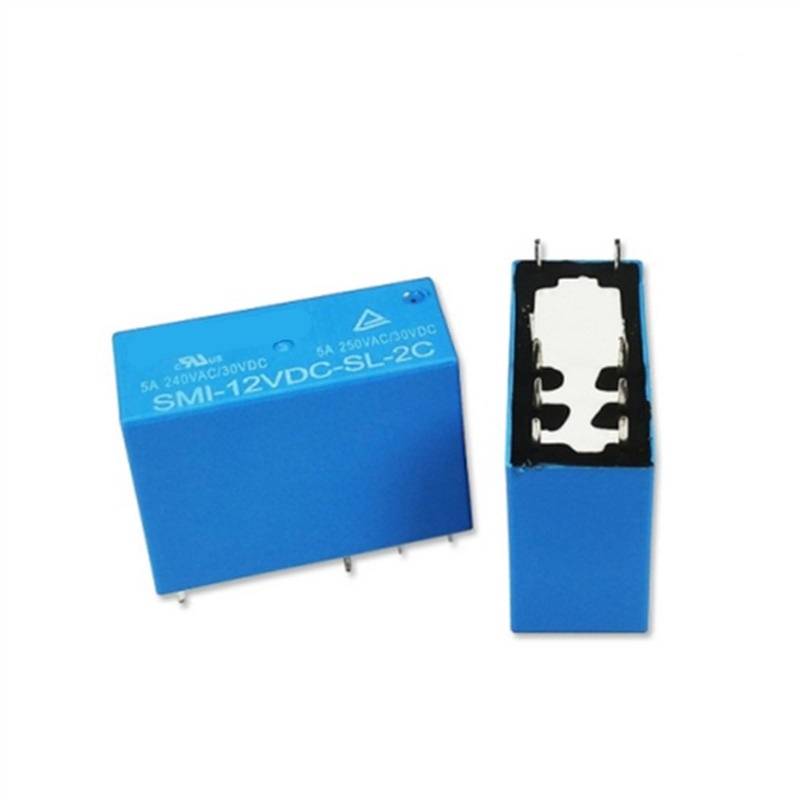 5pcs SMI-12VDC-SL-2C DC 12V 5A 250V 8PIN Power Relay RUAJOGYNVM von RUAJOGYNVM