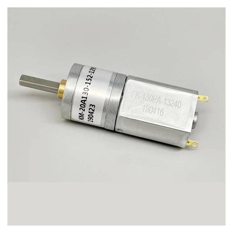 DC 6V-12V 86RPM Slow Speed 130 Gear electronic starter Long Shaft 20mm Gearbox Reduction electronic starter Torque Robot Smart Car RUAJOGYNVM von RUAJOGYNVM