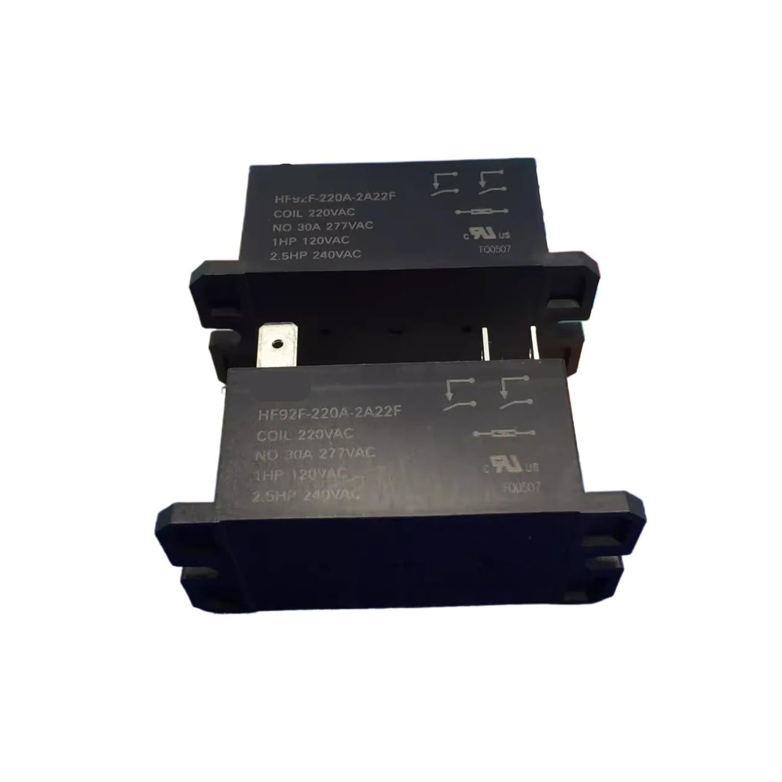 HF116F-3-024DF-2H relay 25A277VAC installation with two sets of normally open 6-pin 24VDC RUAJOGYNVM HF116F-3-024DF-2H relay 25A277VAC installation with two sets of normally open 6-pin 24VDC RUAJOGYNVM von RUAJOGYNVM