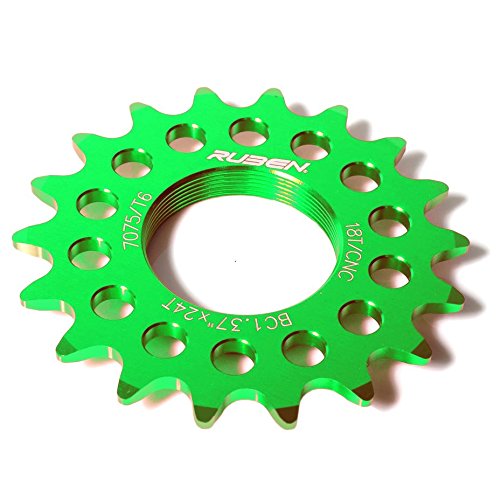 Ruder Bern - Ritzel 16 Zähne Fixie grün von RUDER BERNA